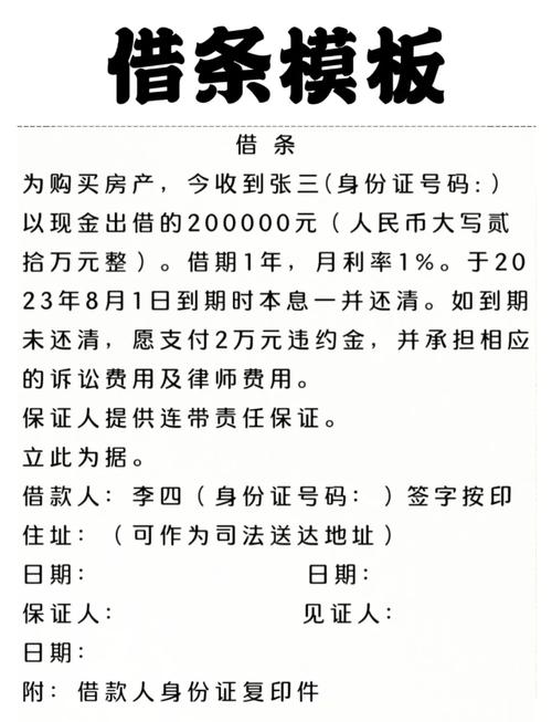 借条没有担保人有没有法律效力