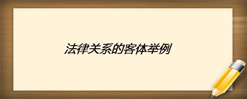 行政法律关系的客体究竟包含哪些内容?