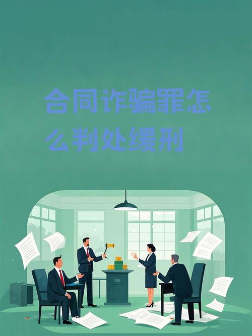 合同诈骗罪能判缓刑吗?