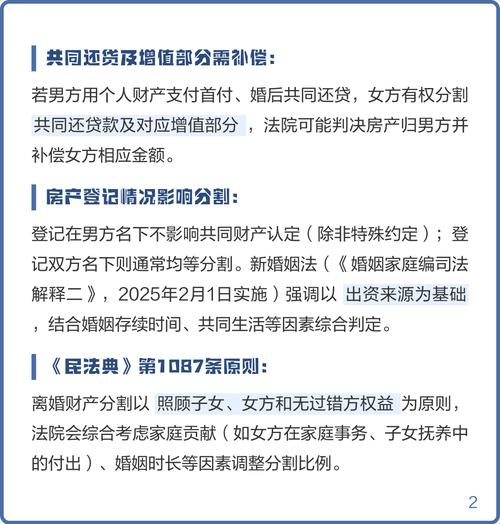 婚后房产分割法律如何规定?