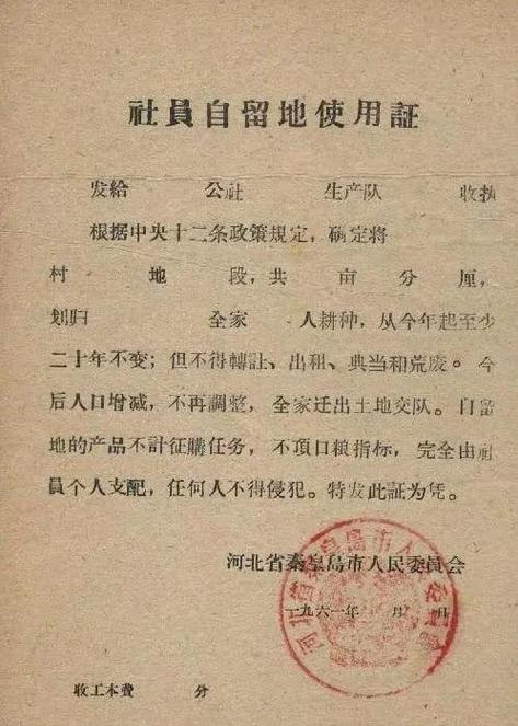 关于自留地的法律规定