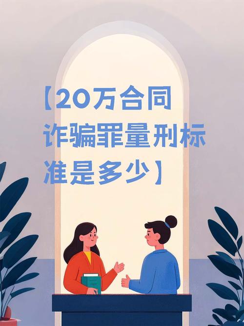 合同诈骗20万会判刑多久?