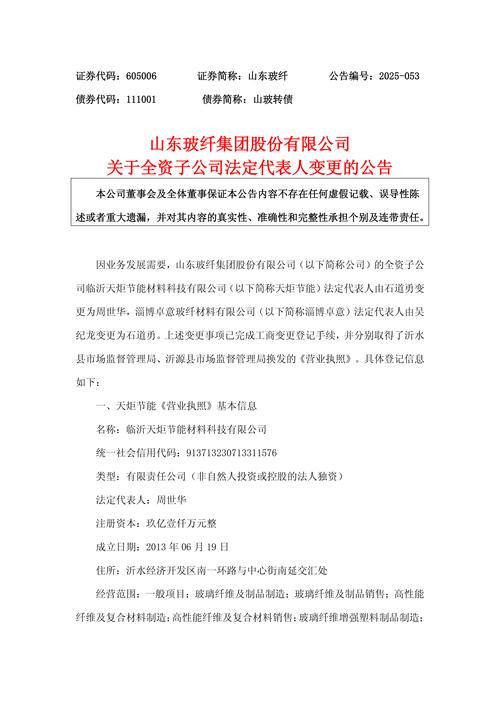 投资公司变更法人,背后有何原因或影响?