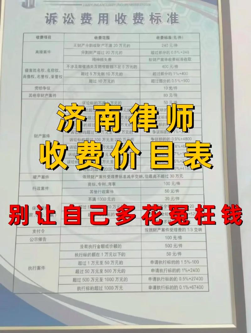 山东法律服务收费有何新标准？